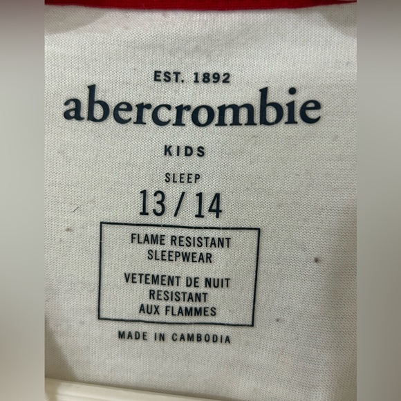Abercrombie Kids Pajama Top Bundle Size 13/14 - Picture 7 of 7